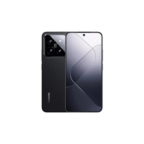 Xiaomi 14 Smartphone, 12+256GB Handy ohne Vertrag, 120Hz 6.36'' AMOLED Display, Snapdragon 8 Gen3, 4610mAh, 90W HyperCharge, IP68 Staub- undwasserdicht, Leica Kamera (Schwarz)