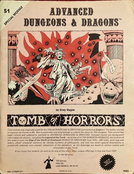 Tomb Of Horrors Dnd 1