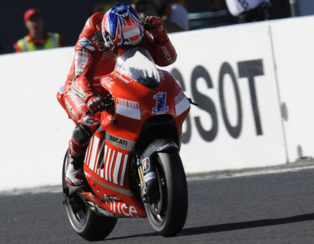 Casey Stoner venció en Philip Island