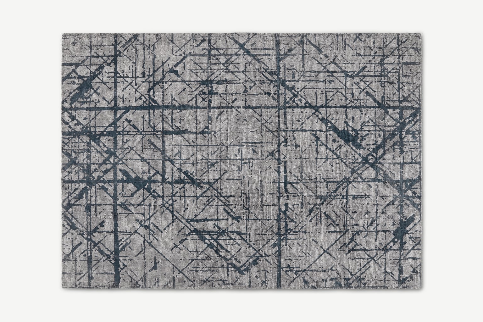 Alfombra de líneas abstractas Moers, grande, 160 x 230 cm