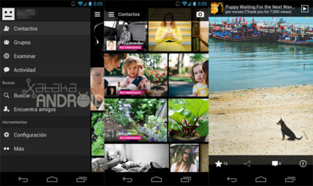 Flickr para Android