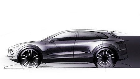 El nuevo Porsche Cayenne ya muestra su silueta. Se presentará este martes