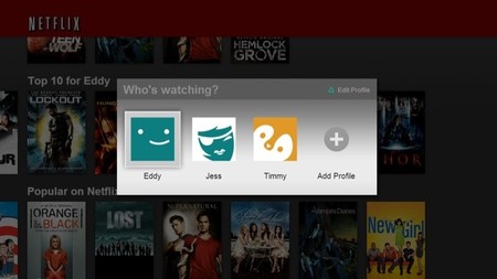 Netflix posibilita la creación de perfiles para cada miembro de la familia