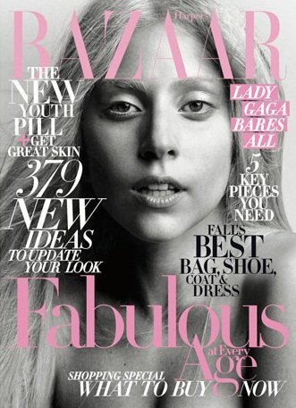 ¿Lady Gaga al natural en Harper's Bazaar o es una muñeca de cera?