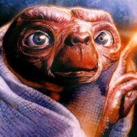 E.T. debía de andar como un borracho y Spielberg resolvió la escena con un truco de lo más ingenioso y humano