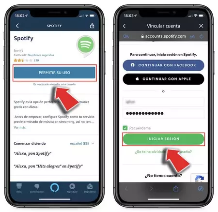 Estos son los pasos para configurar Spotify gratis y de pago