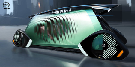 El Mazda Koshi Concept es el coche eléctrico y autónomo del futuro inspirado en las literas imperiales del Japón medieval