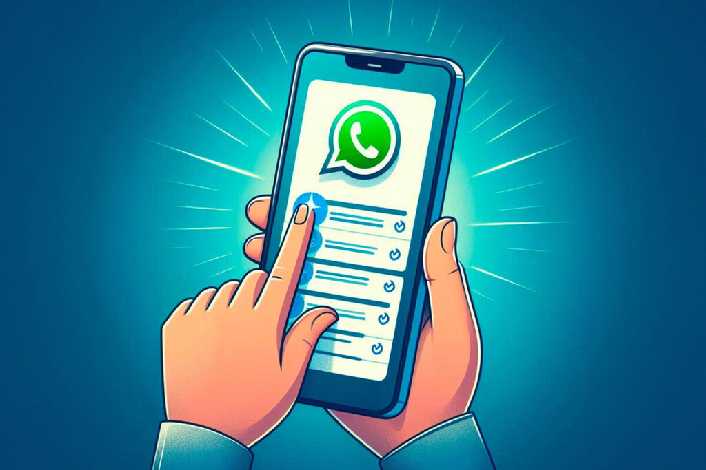 Acabo de enterarme de que dejando pulsado este botón de WhatsApp aparece una nueva función