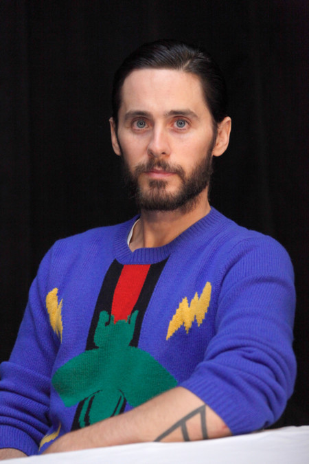 Para la gira de promoción de su nueva película "Suicide Squad" Jared Leto sólo se viste de Gucci