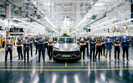 El Lamborghini Urus llega a las 15.000 unidades firmando un nuevo récord en el mejor semestre de la historia de la marca