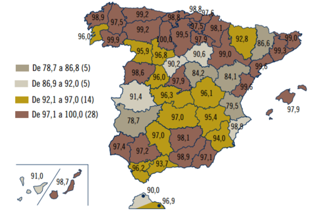 La CMT publica un escueto mapa con la cobertura 3G en España
