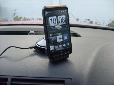 HTC Car Kit CU S400 oficial para HTC HD2, soporte para automóvil actualizado