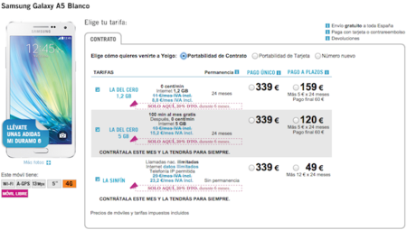 Las subvenciones de teléfonos pasan a un segundo plano con las nuevas tarifas de Yoigo