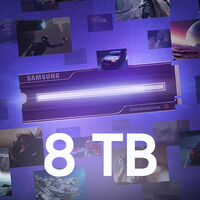 Samsung lanza su SSD más bestia hasta la fecha. No sólo es el más rápido: con sus 8 TB, también es el que más capacidad ofrece 
