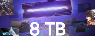 Samsung lanza su SSD más bestia hasta la fecha. No sólo es el más rápido: con sus 8 TB, también es el que más capacidad ofrece 
