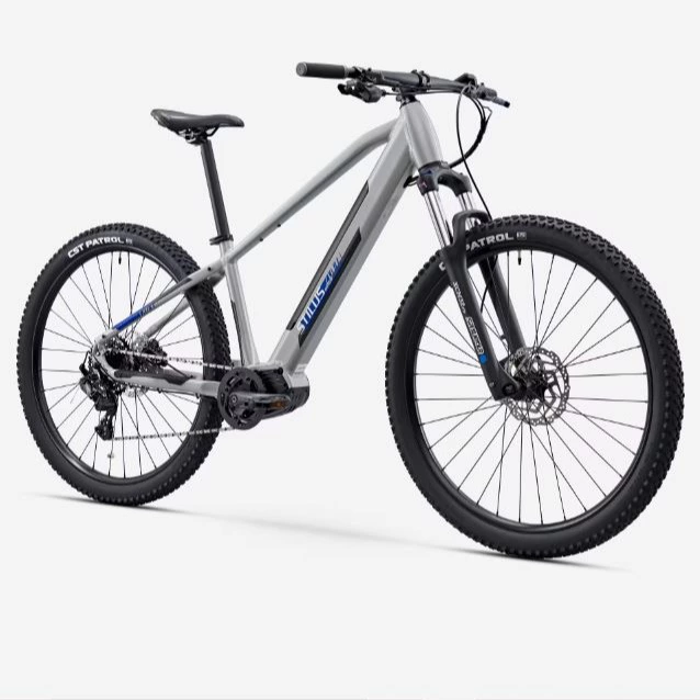 Bicicleta eléctrica de montaña Stilus Off Road gris claro
