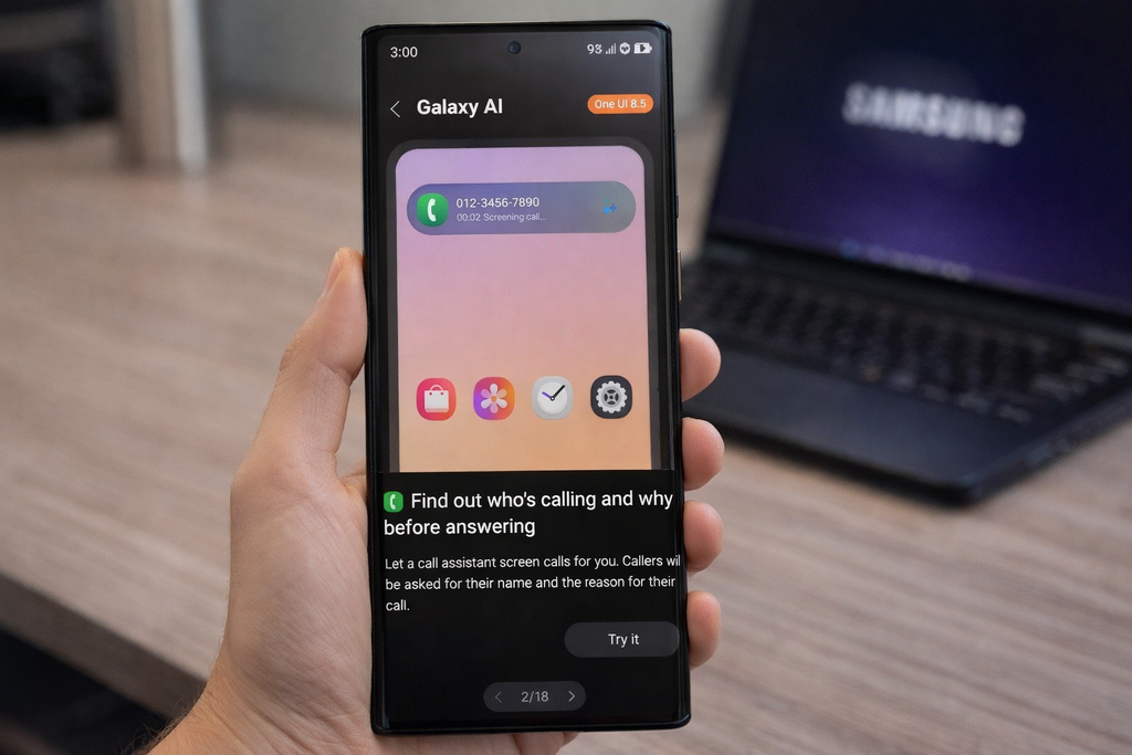 Con el filtrado de llamadas que prepara Samsung para One UI 8.5 será tu Galaxy y no tú quien se coma todo el spam telefónico