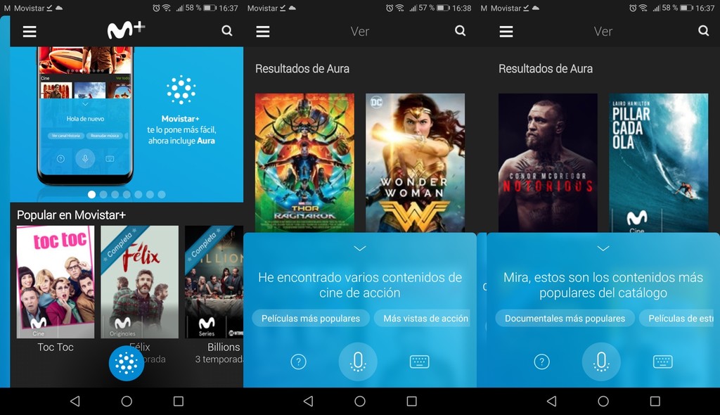Aura, primeras impresiones: ideal para buscar en el catálogo de