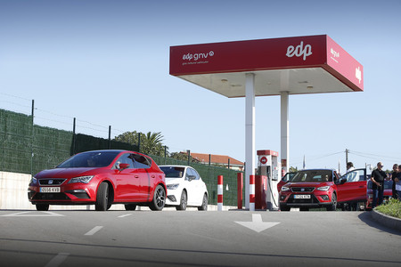SEAT León TGI Ruta Gas Natural