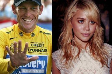 Lance Armstrong y Ashley Olsen, ¡juntos!