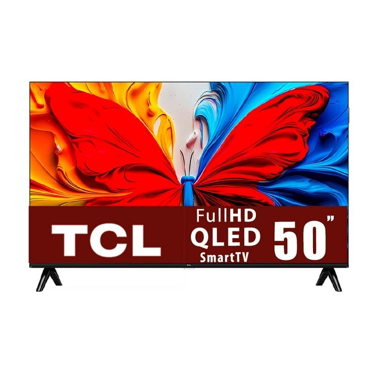 TV TCL Pantalla 50 Pulgadas FHD QLED Smart Android TV