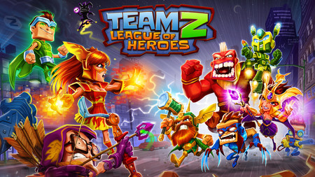 Reírse de los superhéroes puede ser muy divertido con el juego TeamZ - League of Heroes de GuiltyBear