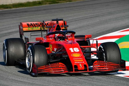 Leclerc Montmelo F1 2020