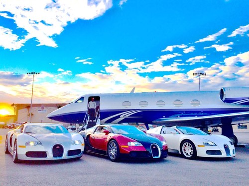 Floyd Mayweather Jr. y su impresionante colección de coches