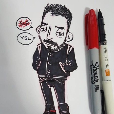 David Park se burla de la moda masculina en instagram con sus increíbles ilustraciones