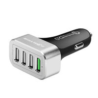 Cargador para coche BlitzWolf BW-C2, con 4 puertos USB y carga rápida, por 4,41 euros y envío gratis