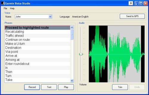 Crea tus voces para tu GPS con Garmin Voice Studiotus