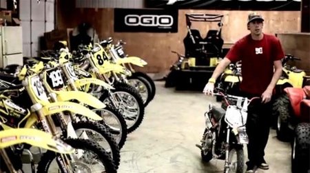 Travis Pastrana entrenando, él también es humano