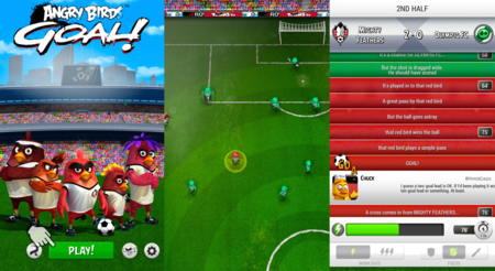 Angry Birds Goal, los pájaros se pasan al fútbol en formato mánager
