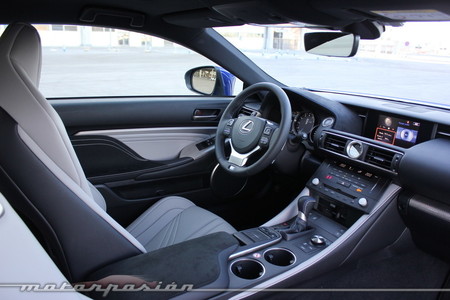 Lexus RC F prueba - toma de contacto