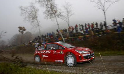 Loeb se sale y también abandona en Japón
