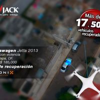 Lo Jack ahora utiliza drones para recuperar autos en CDMX