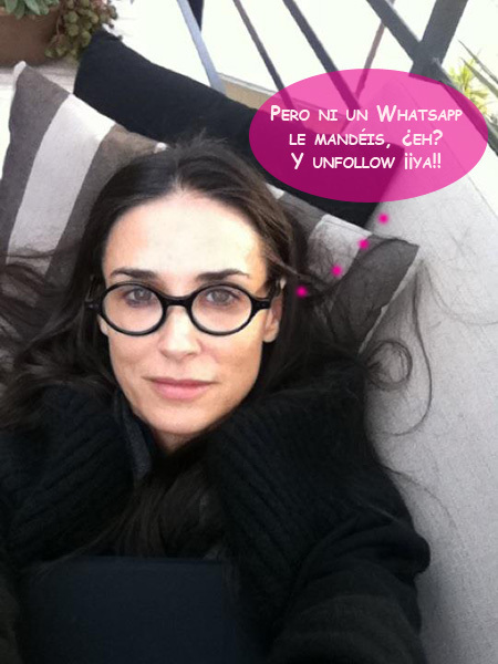 A Demi Moore sólo le falta hacer vudú a sus hijas