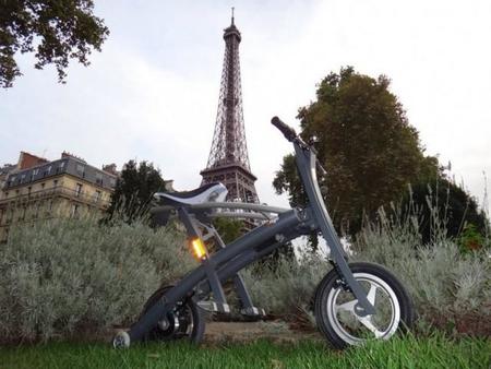 Stigo, una moto eléctrica tan rápida de plegar como un paraguas