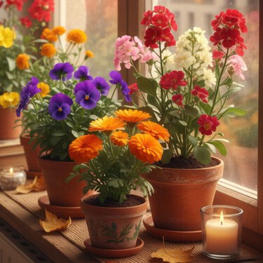 Siembra estas plantas en septiembre para tener flores en otoño, no requieren mucho espacio