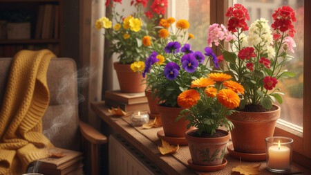 Siembra estas plantas en septiembre para tener flores en otoño, no requieren mucho espacio