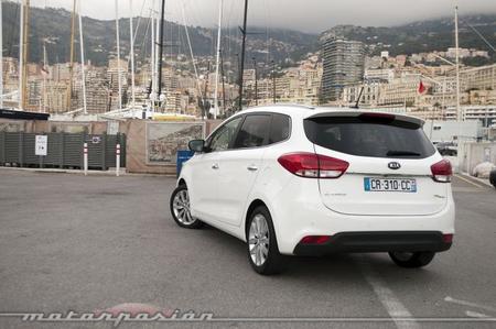 Kia Carens 2013, presentación y prueba en Mónaco