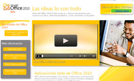 Microsoft Office 2010, ya disponible la beta pública