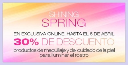 30 % de descuento en maquillaje para iluminar el rostro de Kiko