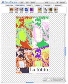 FotoFlexer, editor online de fotografías con integración en otras redes sociales