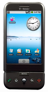 T-Mobile G1, HTC Dream y Android en unas horas