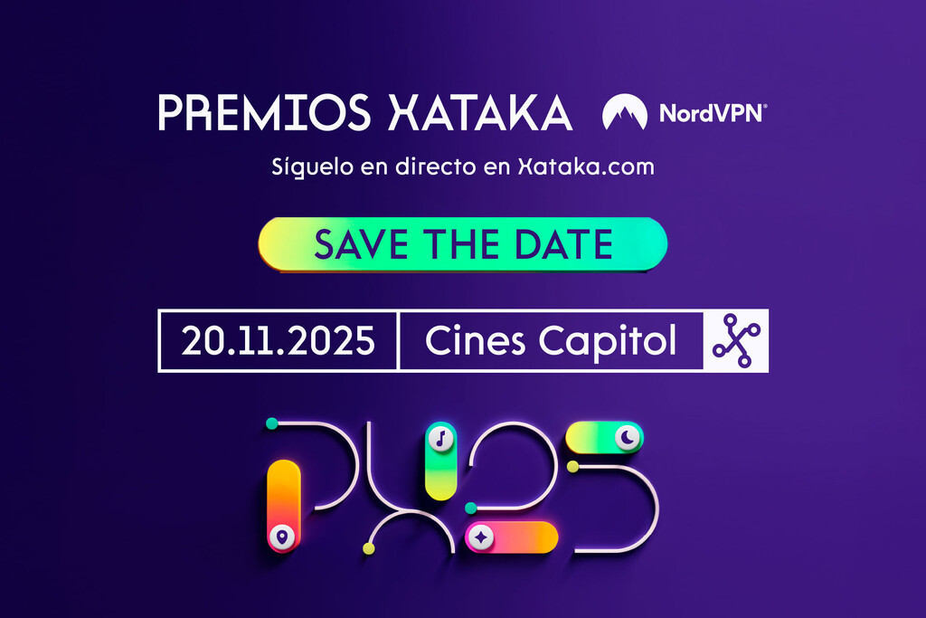 Premios Xataka NordVPN 2025: reserva el 20 de noviembre para la gran fiesta anual de la tecnología