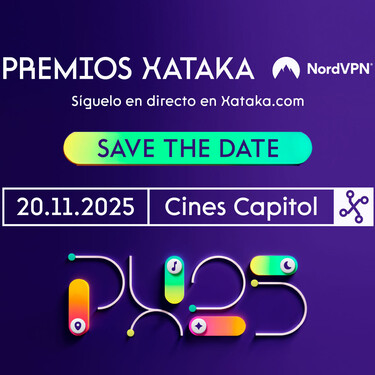 Save the date - Premios Xataka - 20 de noviembre 2025