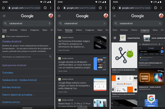 Cómo activar el tema oscuro en la versión web del Buscador de Google de ...