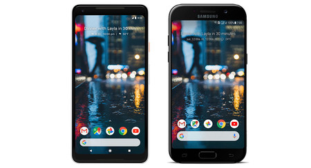 Cómo disfrazar a Nova Launcher de Pixel 2, con la barra de búsqueda abajo del todo