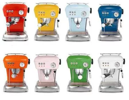 Cafeteras espresso, retro y de colores
